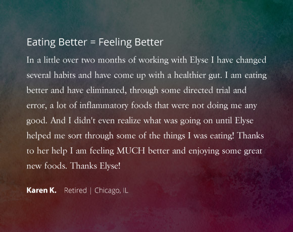 Eating Better = Feeling Better