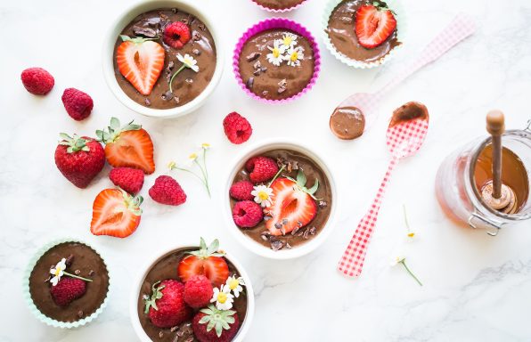 chocolate avocado mousse