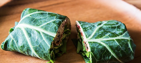 collard green wrap