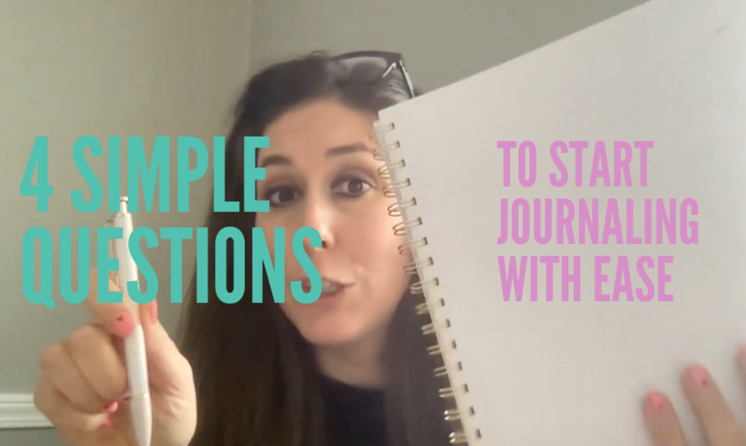 4 potent journaling questions to 4x your wisdom